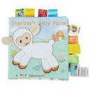 Baby Learning&Education Animal embroidery Soft Cloth Book animals Fabric Bo