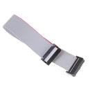 5Pcs 20-Pin IDC Flat Ribbon DATA Cable 20CM 2.54MM Pitch AVR ISP JTAG WirJ!c