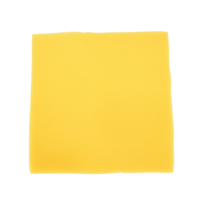 50x50cm Yellow Biochemical Cotton Filter Foam Sponge Aquarium Fish Tank Pond  TO