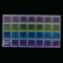 Portable 7 Days Tablet Pill Box Holder Medicine Storage Organizer Case