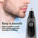 Professional Waterproof Nose Hair Trimmer, Men's Shaving Nose with LED Ligh
