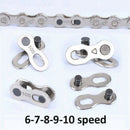 10 Pairs Mountain Bicycle Bike Chain Quick Connector Link for 6-7-8 Speed QuU6C8