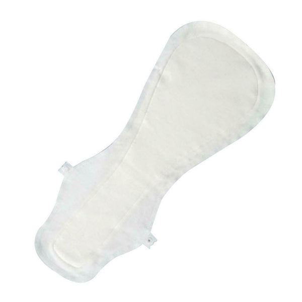 White Thin Reusable Menstrual Cloth Sanitary Pads Napkin for Women Girl 38cm