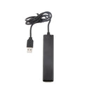 7 Port USB 2.0 Hub High-Speed Data Ports Splitter AC Power Adapter Black