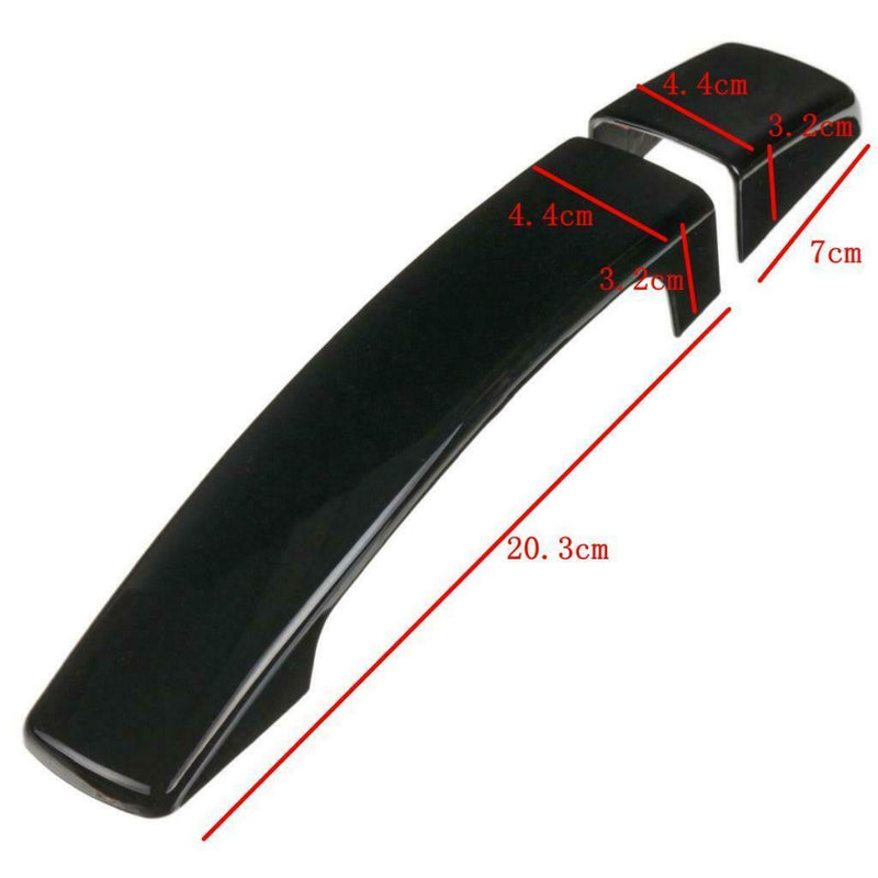 8Pieces Door Handle Cover Trim For LR Range Rover Sport LR2 2005-2009 Balck