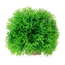 Aquarium Artificial Water Plant Grass Ball Ornament Landscape Decor(Green) A