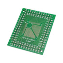5Pcs Adapter Qfp/Tqfp/Lqfp/Fqfp 32/44/64/80/100 To Dip Pcb Board Converter X5B4