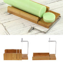 Wooden Soap Cutter Soap Making Cutting Tool with Wire Slicer Kitchen Tools