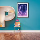 5D DIY Full Drill Diamond Painting Moon Embroidery Mosaic Kit Bedroom Decor