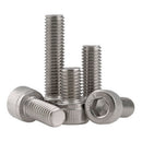10Pcs M8*10~18mm Allen Bolts Socket Cap Screws Hex Head Kit - A2 304 Stainless