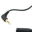 Earphone Stereo 2.5MM Male to 3.5MM Female Audio Jack Adapter Converter CabFBES