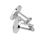 Fashion Mens Groom Suit Shirt Cufflinks Round Button