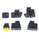 6pcs Turn Signal Headlight Horn Ignition Start Switch Button Set Scooter Part JR