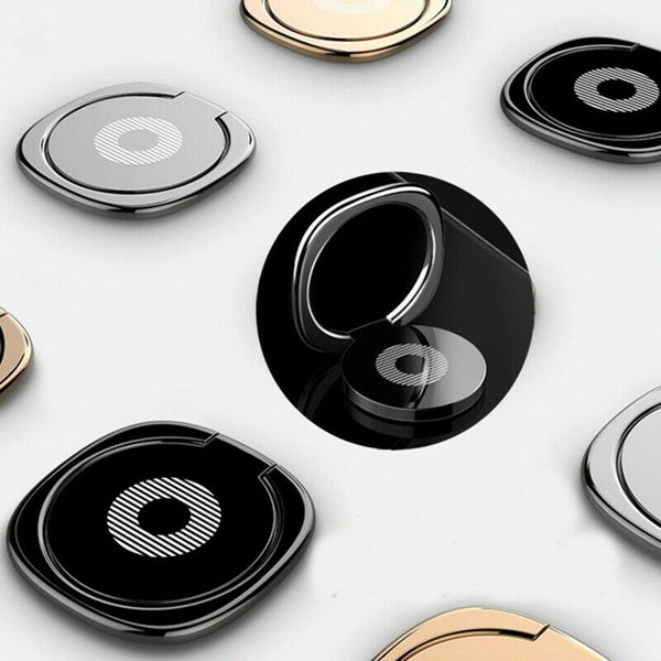 Universal 360 degree Finger Ring Stand Phone Holder Car Rotating Magnetic G V2C1
