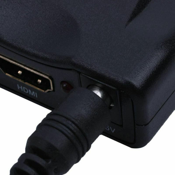 HDMI To SCART Adapter 1080p Video Audio Converter Scaler Smartphone STB DVD G4C2