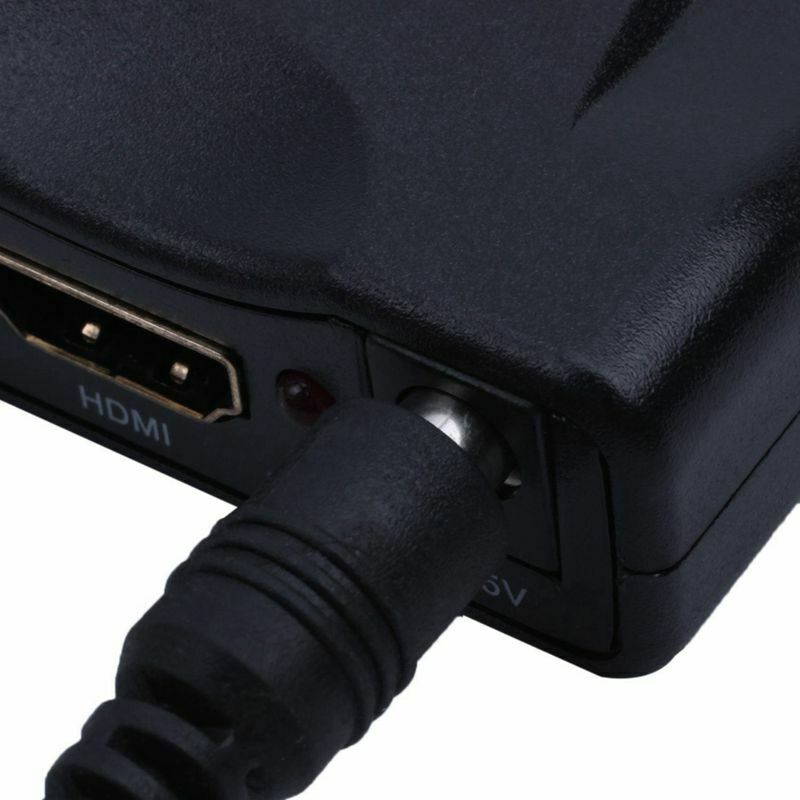 HDMI To SCART Adapter 1080p Video Audio Converter Scaler Smartphone STB DVD G4C2