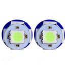 30 X T5 Ice Blue Dashboard 5050SMD LED Wedge Lamp