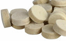 50pcs Wool Felt Polishing Buffing Wheels  1" x 1/4" (25mm x 7mm)