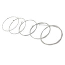 Steel String Set For Bass, 5 Pieces.