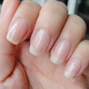 15ml Nail Art Hardener Vitamin Super Transparent Top Coat Polish Coat Cover A+