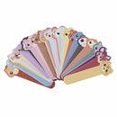 30Pcs Cute Animal Paper Bookmarks Book Holder Kids Stationery School Supplies