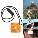 Multi-Function Signal Mirror Outdoor Camping Equipment Camping Signal MirrorG9U3