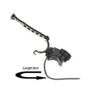 2 Pieces Torch Holder  Mounting Clip 360 Rotation for Cycling