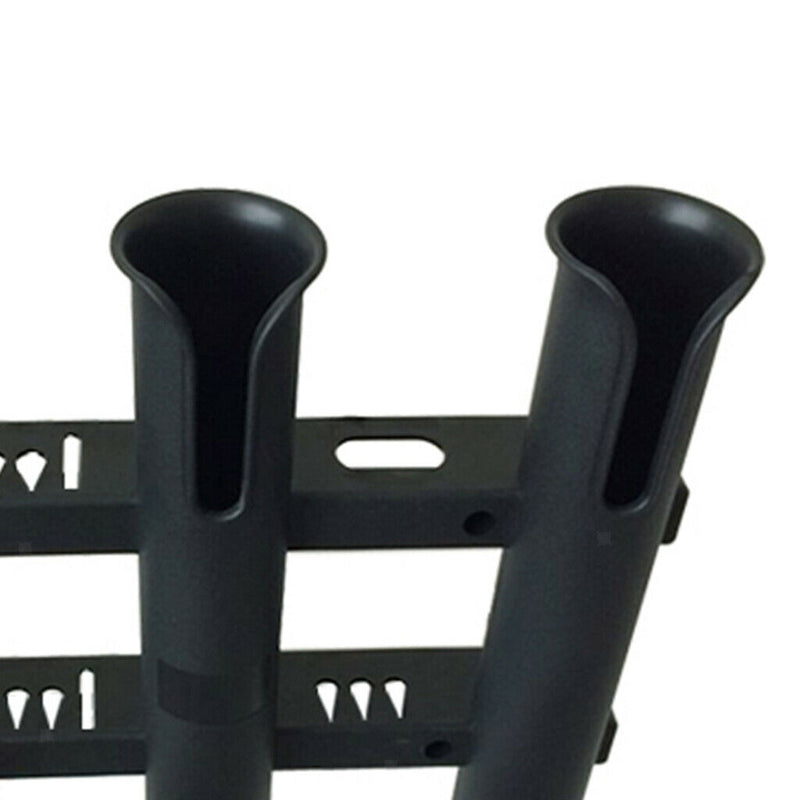 3 Rod Holder Rack Stand Marine Boat Fishing 3 Pole Holder Tube Bracket Seat 2pcs
