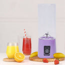 420Ml Portable Juice Blender Usb Juicer Cup Multi-Function Fruit Mixer 4 Bl