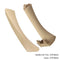 2pcs Right Side Inner Front Door Panel Pull Trim+Cover for  E90 E91 (Beige)