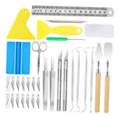 38Pcs Craft Vinyl Weeding Cutter Tweezers Scrapbooking Tool for Cameos Lettering