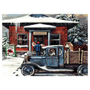 Night Light Snow DIY Full Drill Diamond Painting Embroidery Cross Stitch
