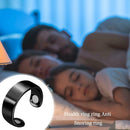 Acupressure Anti Snore Stopper Ring Reflexology Sleeping Aid Device (Black)