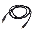 1M 3.5mm Stereo Male to Male Jack Aux Cable Audio Auxiliary Lead For Phone  G5S7