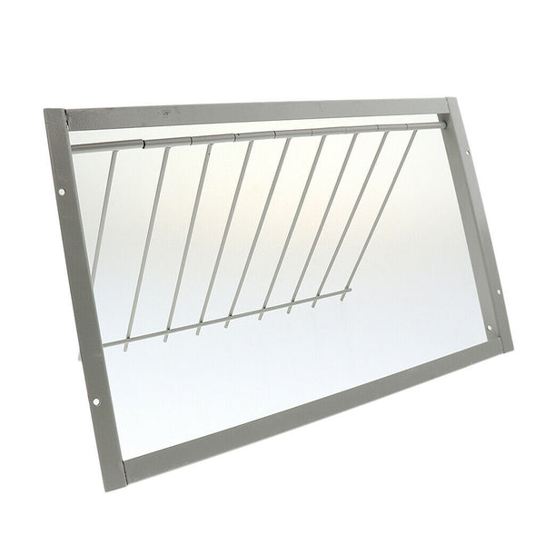 2PCS Pigeon Entrance & Exit Bird Cage Iron Door Curtain Bird Supplies 17''