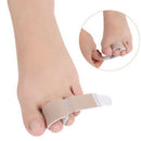 Toe Separator Splint Overlapping Finger Brace Bandage Straightener Unisex ME