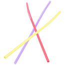 Flexible Mixed Color Disposable Drinking Straws-100 Count
