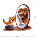 5D DIY Full Drill Diamond Painting Novelty Cat Lion Cross Stitch Embroidery