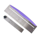 Stainless Steel Dough Bench Scraper Plastic Handle Cake Slicer Pastry Cutter