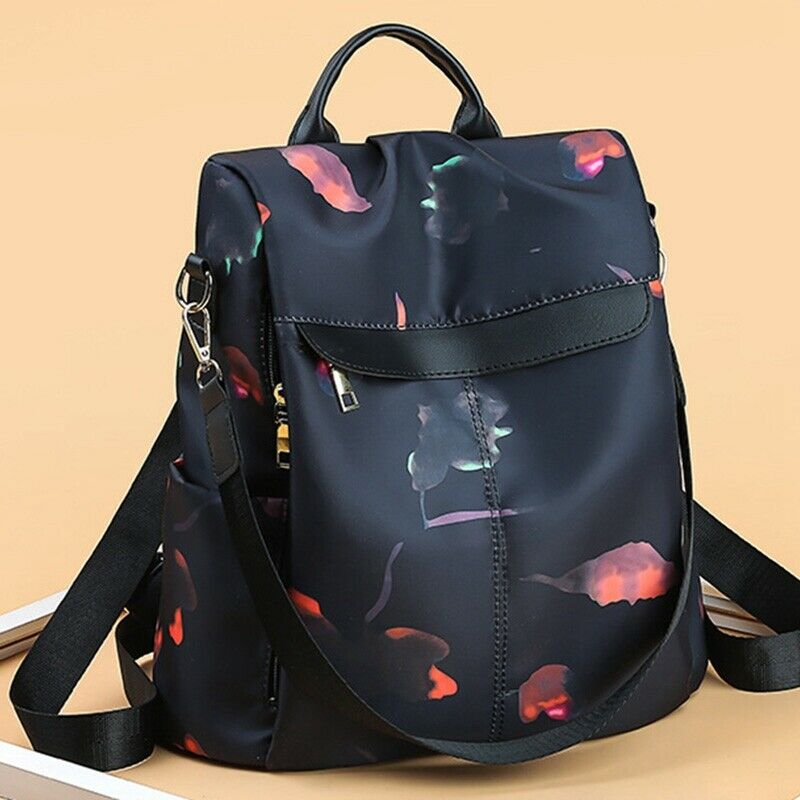 New Backpack Women Oxford Multifunction Backpack Casual Anti Theft Backpack G5G9
