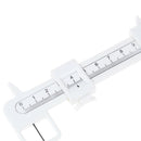 1X Measure Optical Vernier PD Ruler Pupil Distance Meter Eye Ophthalmic Tool FT