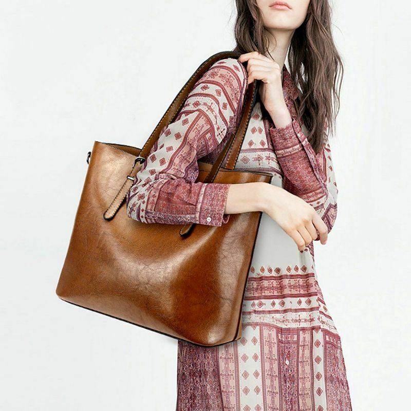 Women Handbags Tote Shoulder Bags for Women Large PU Leather Top Handle Sat K9H7