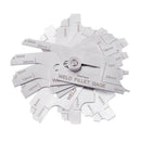 Welding Fillet Gauge Inspection Welding Gauge (Metric Standard), Convex Wel