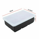 Square Ice Cube Ball Maker Tray Silicone Sphere Mold Bar Whiskey Cocktails Funne