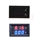 Dual LED Digital Voltmeter Ammeter Amp Volt Meter + Current Shunt DC  100A 100V