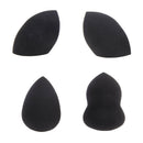 4pcs Makeup Puff Women Beauty Perfect Makeup Foundation Blowing Black Color