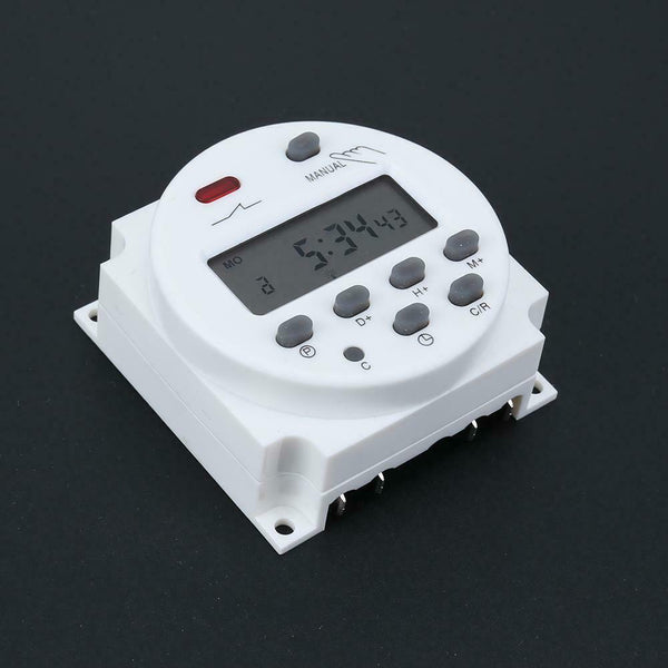 Digital LCD Display Power Timer Weekly Programmable Time Relay Switch(220V) A#S