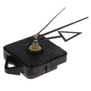 Quartz Clock Movement Motor Mechanism Black Metal Hands with Hook Repair FittiOZ