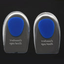 5X(Gel insole pad silicone shock sole shaping stent support pad (L) F9D2)