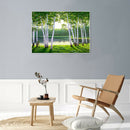 Painting By Numbers Kit DIY Woods Hand Painted Canvas Oil Art Picture Craft